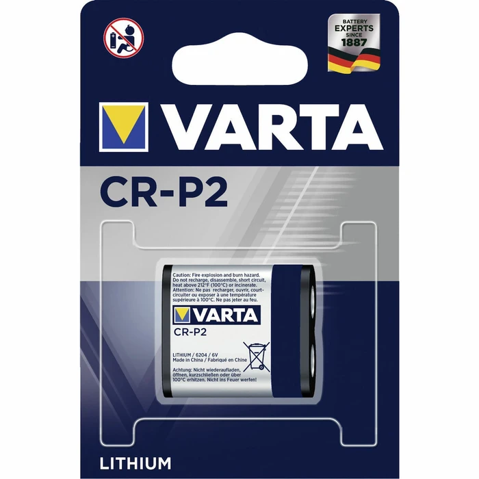 Varta Φωτογραφικών Μηχανών CR-P2