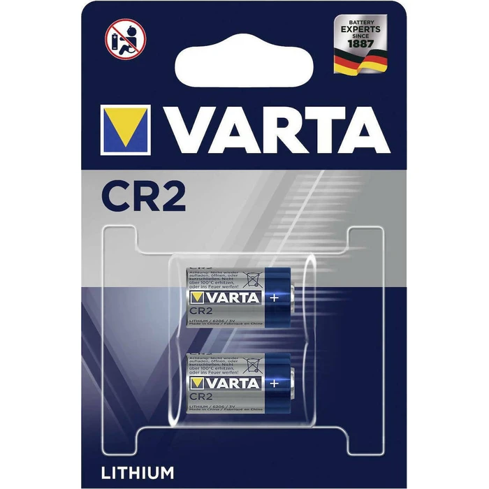 Varta Professional Lithium Μπαταρίες CR2 3V (Long Life) - 2 τεμάχια