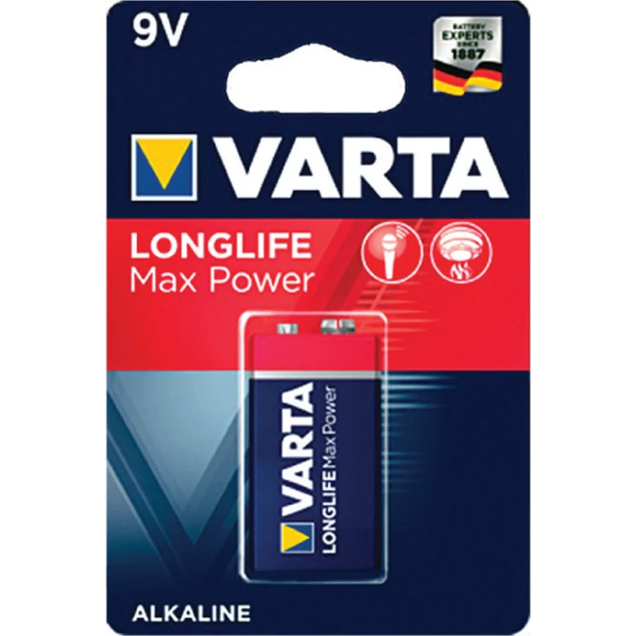 Default Varta Longlife Max 9V 6LR61 1 Pack