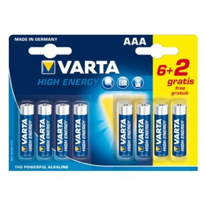Varta Energy Αλκαλικές Μπαταρίες AAA 1.5V 8τμχ