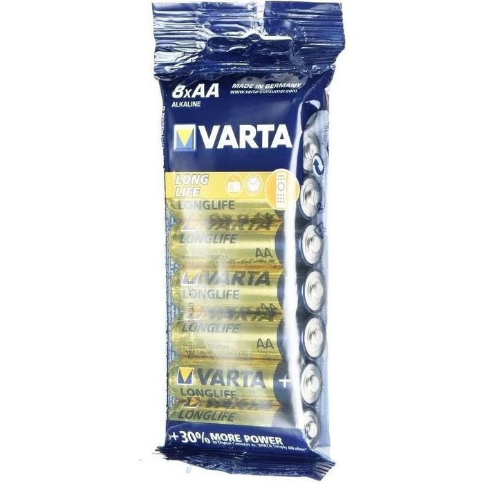 Varta LongLife Alkaline Batteries AA 1.5V 8-pack (04106101328)