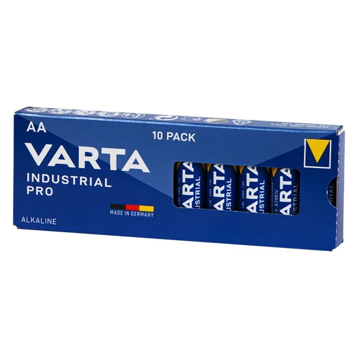Varta Industrial Pro Alkaline Batteries AA 1.5V 10 pcs