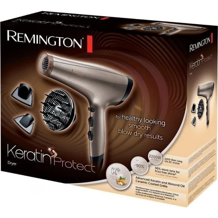 Remington Keratin Protect Ionic Επαγγελματικό Πιστολάκι Μαλλιών με Φυσούνα 2200W AC8002