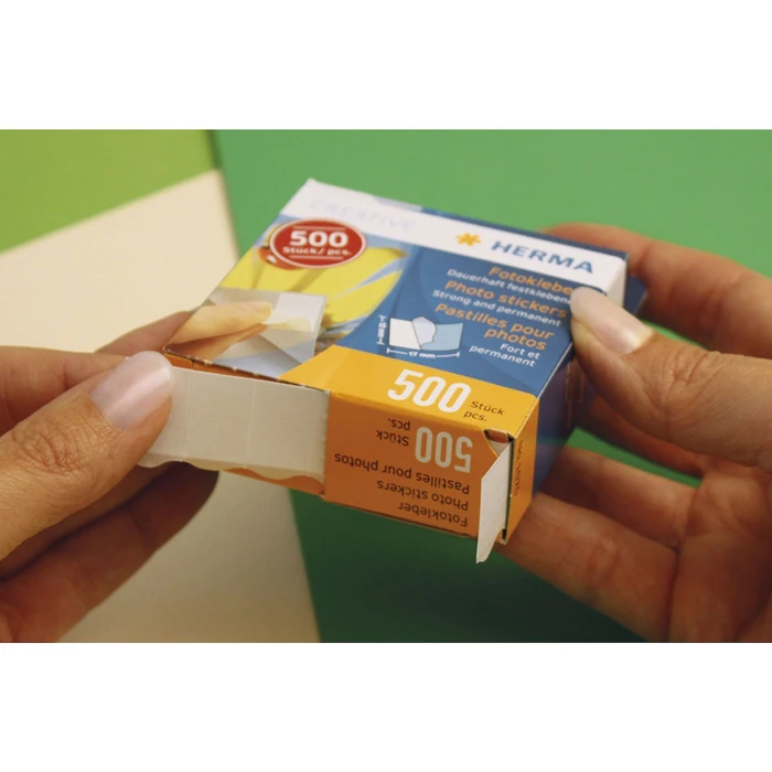Αρχειοθέτηση φωτογραφιών Herma αυτοκόλλητα φωτογραφιών 1070 διπλής όψης 500 τεμ.