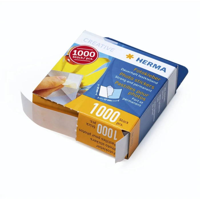Αρχειοθέτηση φωτογραφιών Herma Photo Stickers 1000 τεμ. 1071 διπλής όψης αυτοκόλλητα για φωτογραφίες 12 x 17 mm