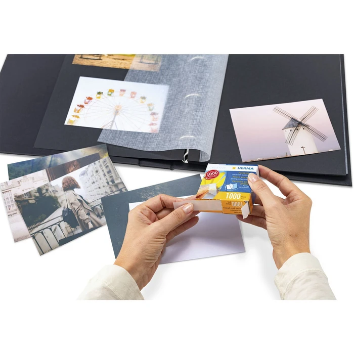 Αρχειοθέτηση φωτογραφιών Herma Photo Stickers 1000 τεμ. 1071 διπλής όψης αυτοκόλλητα για φωτογραφίες 12 x 17 mm