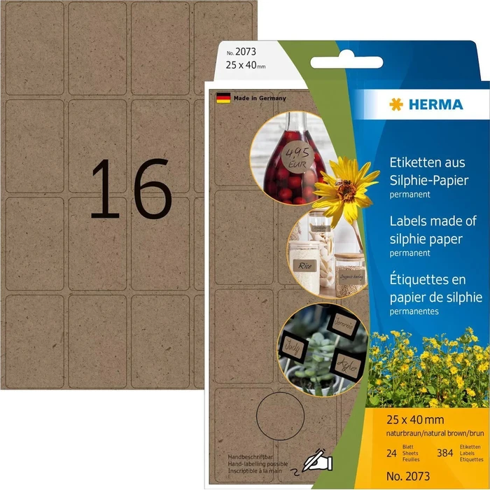 HERMA Vielzwecketiketten Silphie 25 x 40 mm - Αυτοκόλλητες ετικέτες γραφείου