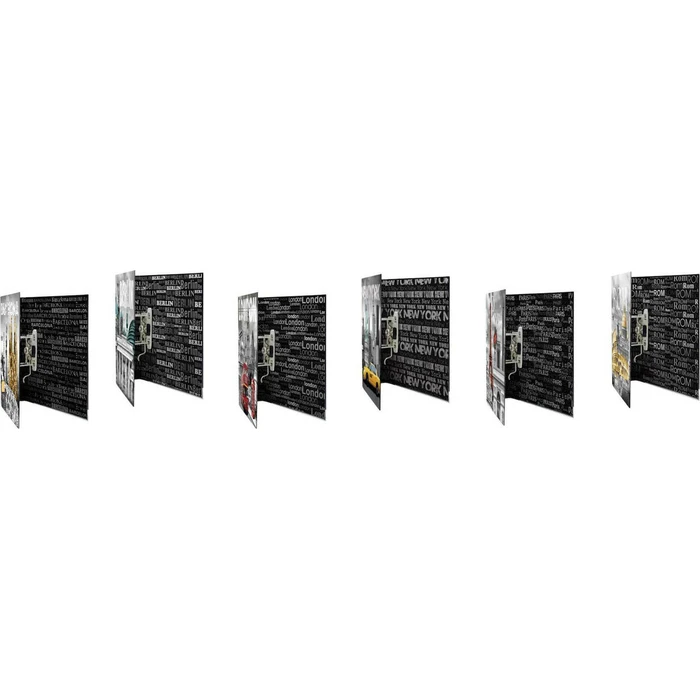 Αρχειοθέτηση Herma σετ 10 design folders A4 Trendy Metropoles 70 mm με city motifs 7169