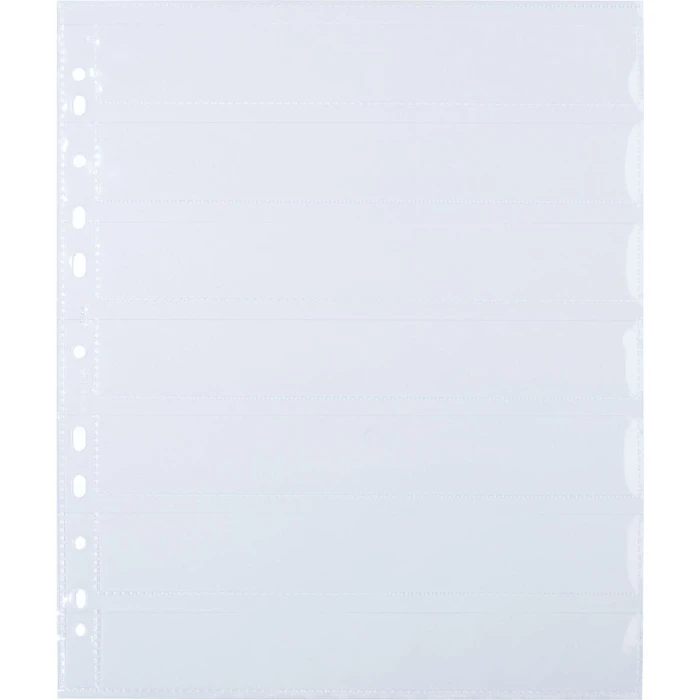 Αρχειοθέτηση φωτογραφιών Herma θήκες αρνητικών PP διάφανες 25 φύλλα 7 θήκες/φύλλο για λωρίδες 6 καρέ 7762