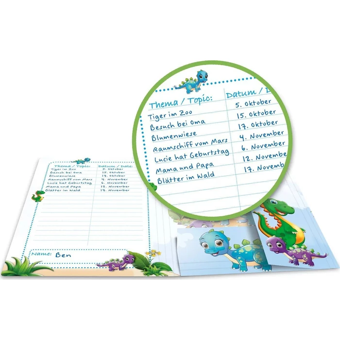 HERMA Sammelmappe A4 Dinos Cardboard Folder