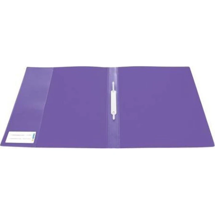 HERMA Schnellhefter A4 translucent PP folder, violet, 3 pcs
