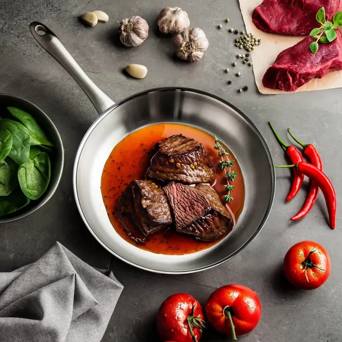 Fissler Frying Pan Silver Stainless Steel