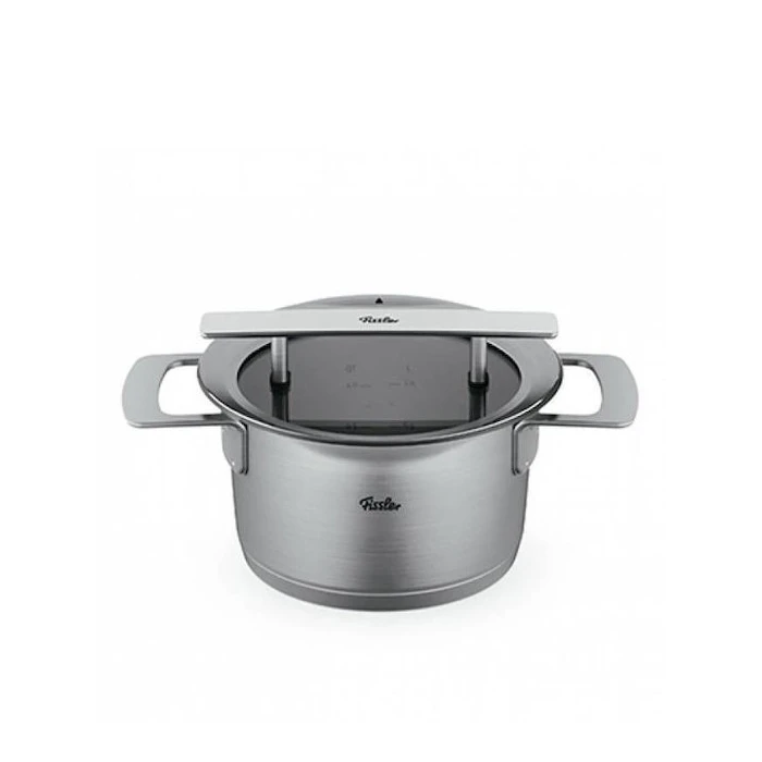 Κατσαρόλες & τηγάνια Fissler Phi Collection Kochtopf mit Glasdeckel 24cm, 5,1 Liter