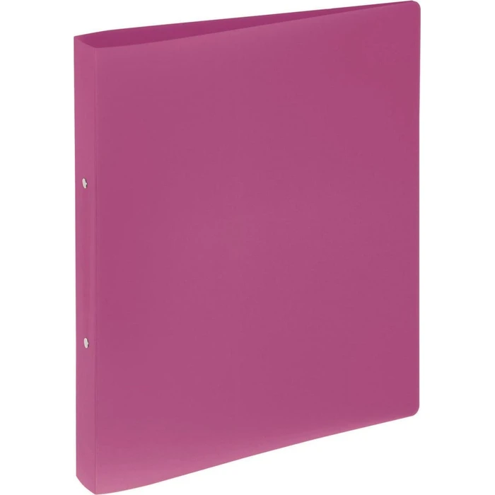 PAGNA A4 Ring Binder 25mm PP, 2-Ring Mechanism, dark pink