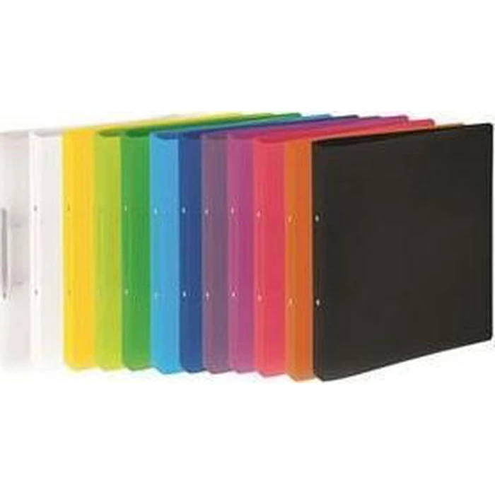 PAGNA A4 Ring Binder 25mm PP, 2-Ring Mechanism, dark pink