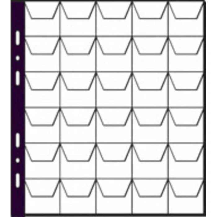 PAGNA Transparent Document Sleeves 21.5x30.5 cm (fits A4) - 5 pcs