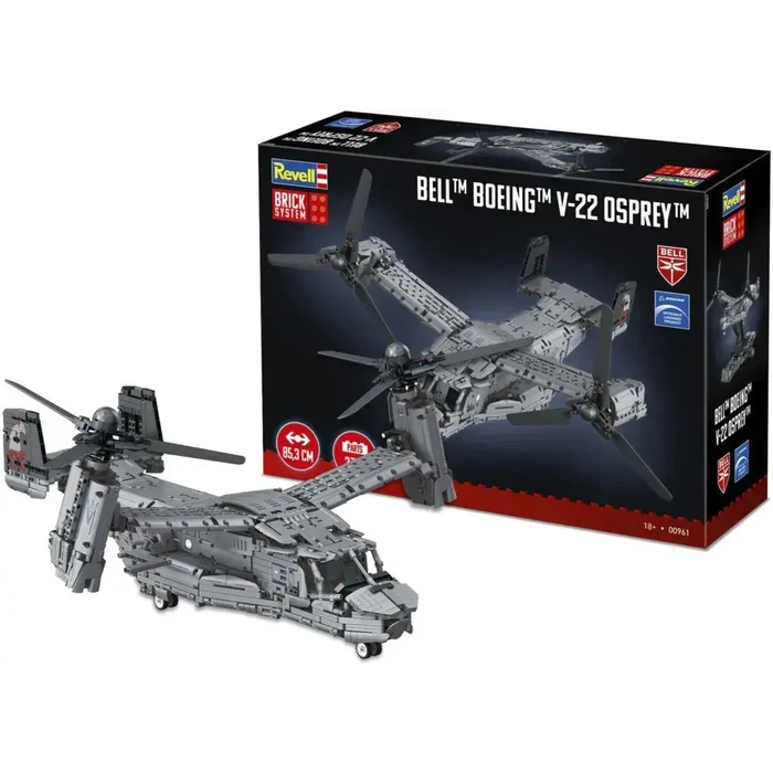 Revell Bell Boeing V-22 Osprey Brick System — 3730 Pieces