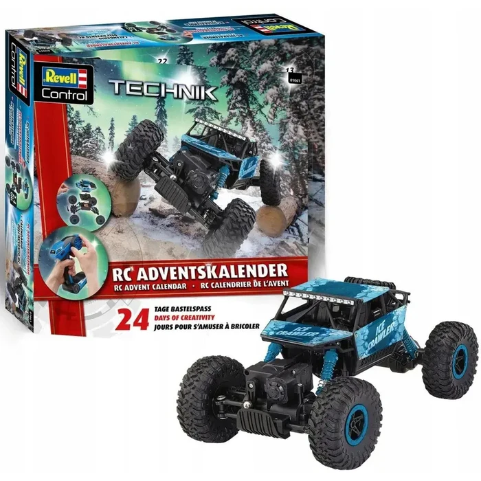Revell Advent Calendar RC Crawler - Advent Calendar Remote Control Crawler