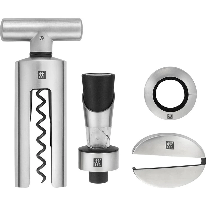 Zwilling J.A. Henckels Sommelier 4-Piece Wine Tool Set - 18/10 Stainless Steel - Model 39500-054