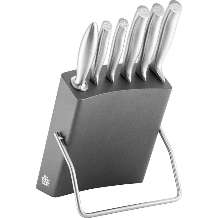 Zwilling J.A. Henckels 5-piece Knife Set with Stainless Steel Block