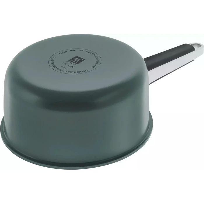 Zwilling Pure 5-piece Cookware Set 18/10 Stainless Steel, green