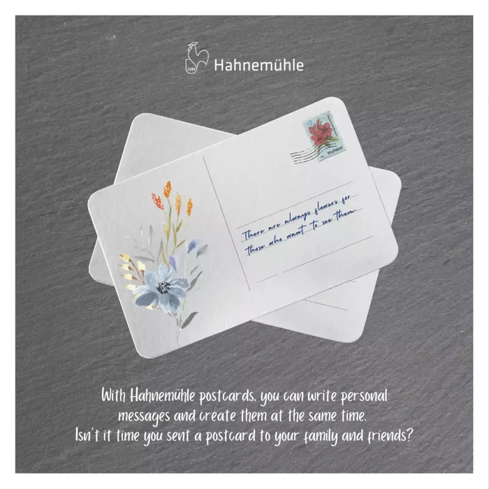 Χαρτιά σχεδίου & καλλιτεχνικά Hahnemühle Watercolour Postcards Box cold press 10x15cm 230g 30pc