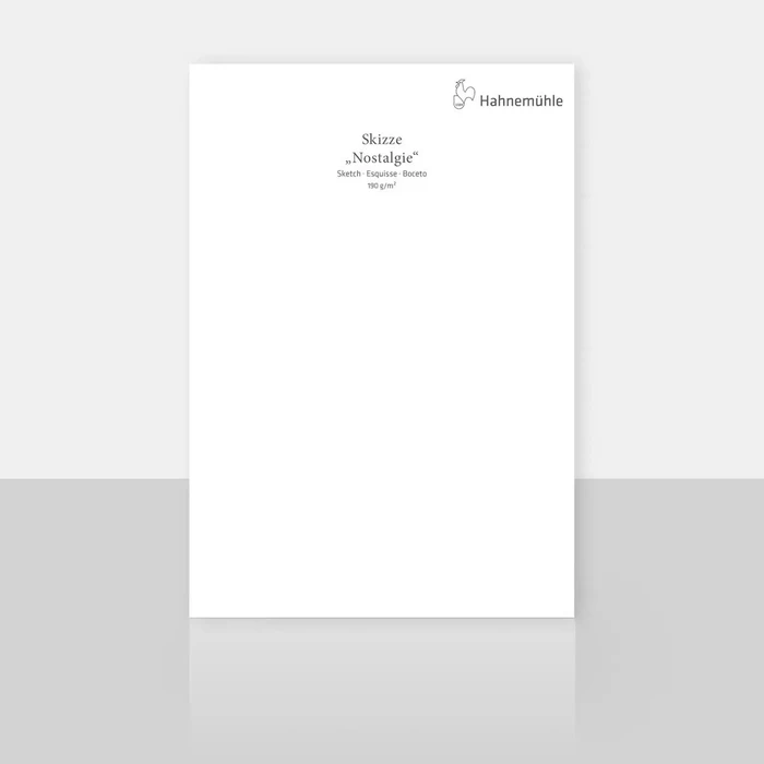 Χαρτικά Σχεδίου & Καλλιτεχνικά Hahnemühle Σκιτσοβιβλίο Nostalgie A5 50 Φύλλα 190 g