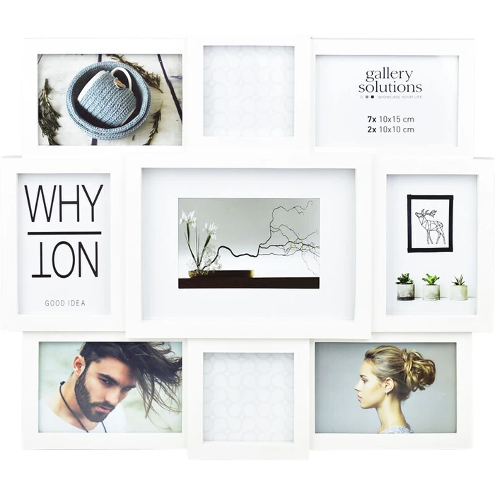 Κορνίζα γκαλερί Nielsen Design Why Not Collage white Resin Gallery 8999333