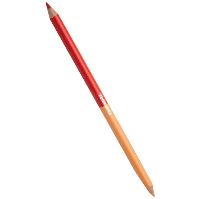 Pelikan Buntstifte Bicolor Ξύλινα Χρωματιστά Μολύβια BRB12LN 24 χρώματα (12 τεμάχια)