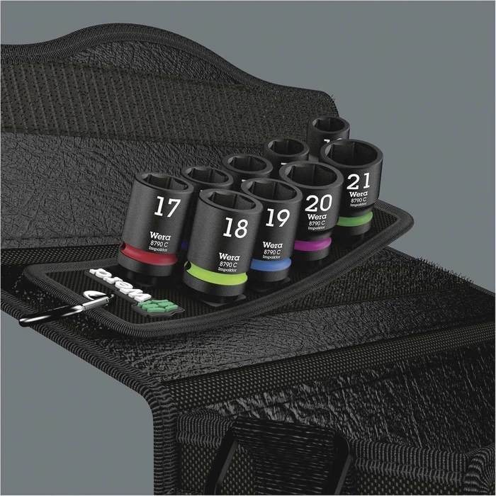 WERA Πρίζες & καστάνιες - WERA Belt C Impaktor 1 socket set