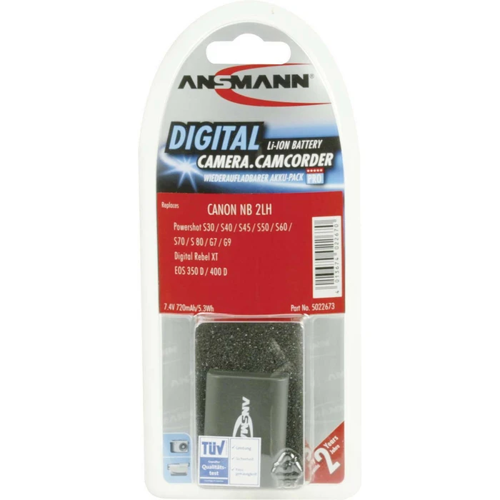 Μπαταρία φωτογραφικής μηχανής ANSMANN A-Can NB-2LH
