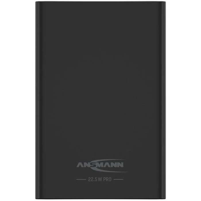 Ansmann PB222 Power Bank 10000mAh με 2 Θύρες USB-A και Θύρα USB-C Power Delivery / Quick Charge 3.0 Μαύρο