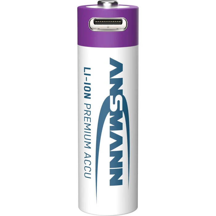 Μπαταρίες Rechargeable batteries -universal- Ansmann Li-Ion AA 1.5V 1800mAh με καλώδιο USB-C, 4 τεμ.