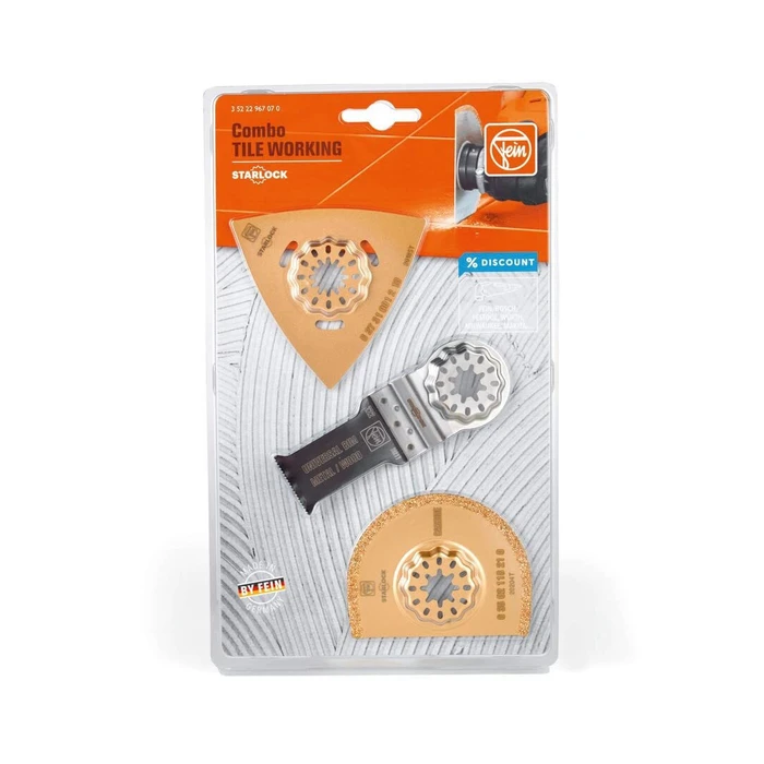 FEIN Combo Starlock TILEWORKING Σετ εξαρτημάτων πολυεργαλείου