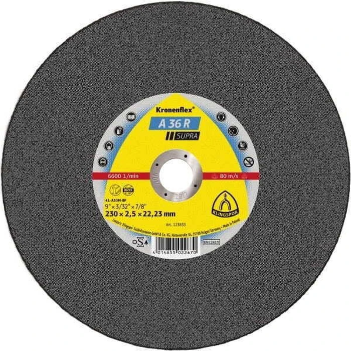Klingspor Sanding Disc 125 mm (MPN: 126849)