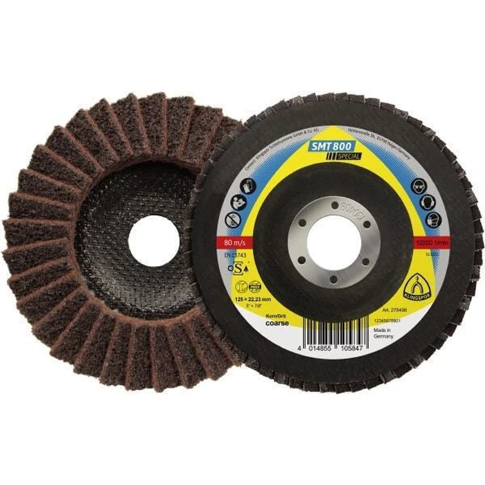 Klingspor Φτερωτός Δίσκος Insert 125 mm Κόκκος 120 SMT 800 (MPN 278500)