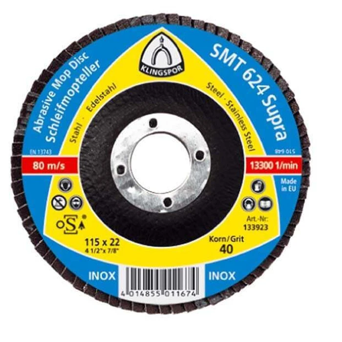 Δίσκος λείανσης Klingspor P60 222109 - 1 τεμάχιο
