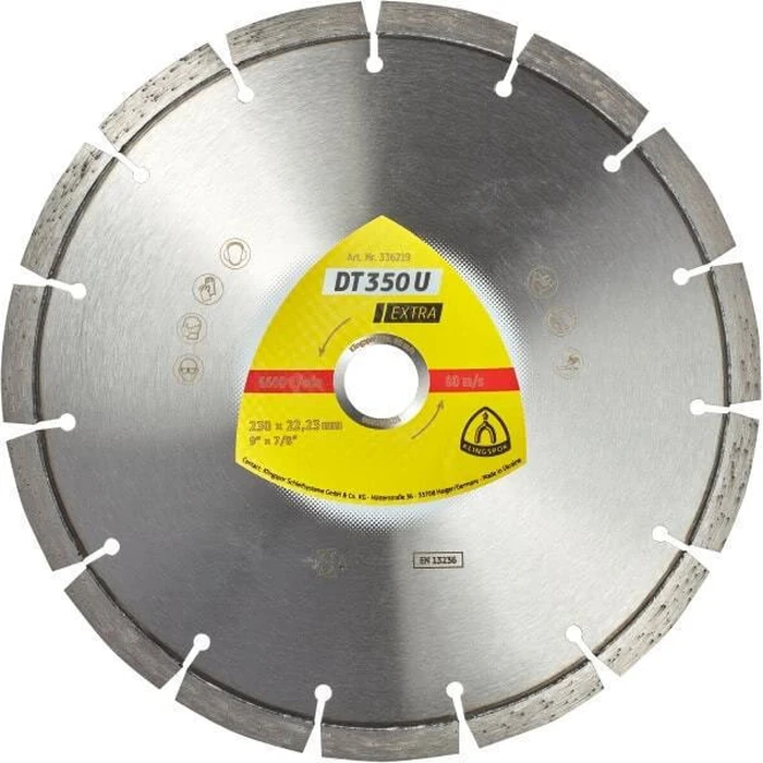 Klingspor Cutting Disc for Construction Materials 125mm (Model 322631)