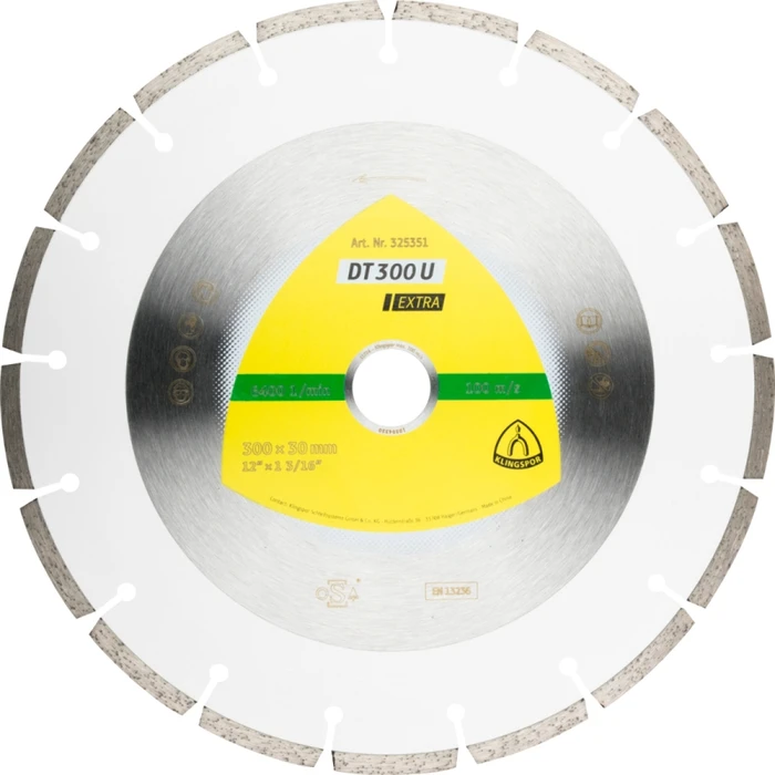Δίσκος Κοπής Δομικών Υλικών Klingspor 350mm 337730