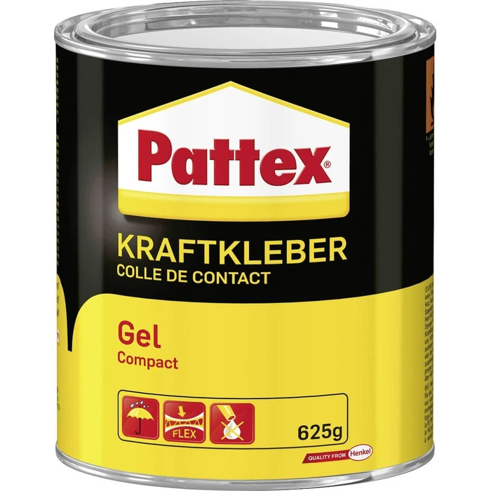 Pattex Kraftkleber Compact - Contact Adhesive Gel, Can 625 g