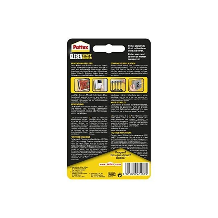 Pattex Kleben statt Bohren Double-Sided Adhesive Tape (PXMT2)