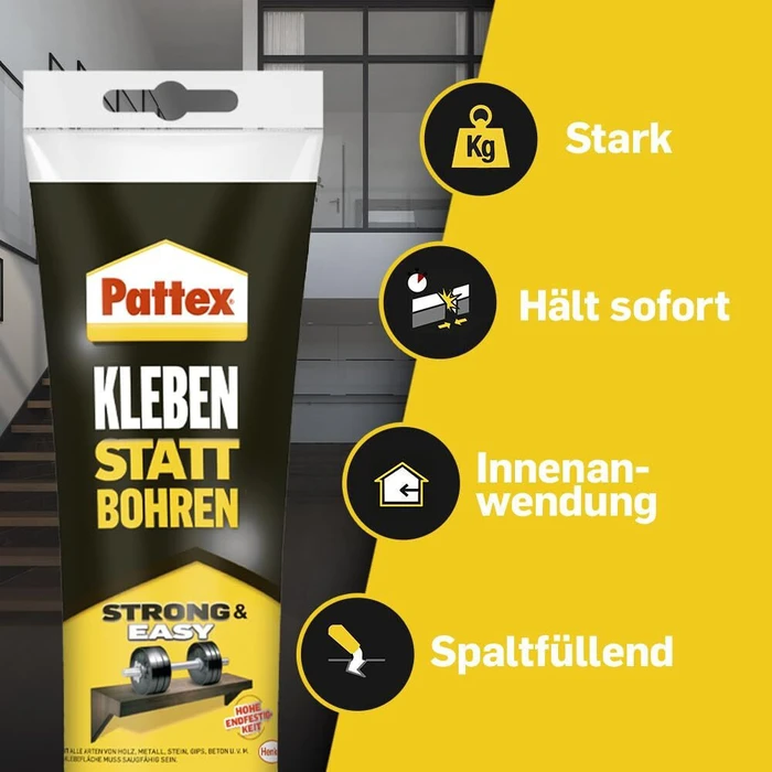 Pattex Kleben statt Bohren, σωληνάριο 250 g