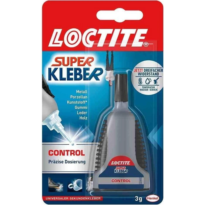 Loctite Super Glue Control Gel 3 g (Blister card)
