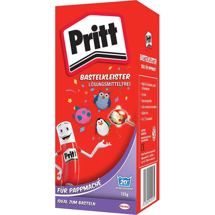 Pritt Bastelkleister Κόλλα για Παπ-Μασέ (Papier-Mâché) 125 g