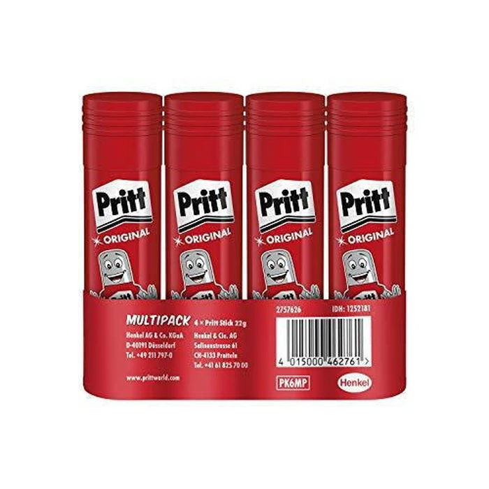 Pritt Glue Stick Multipack 4 x 22 g