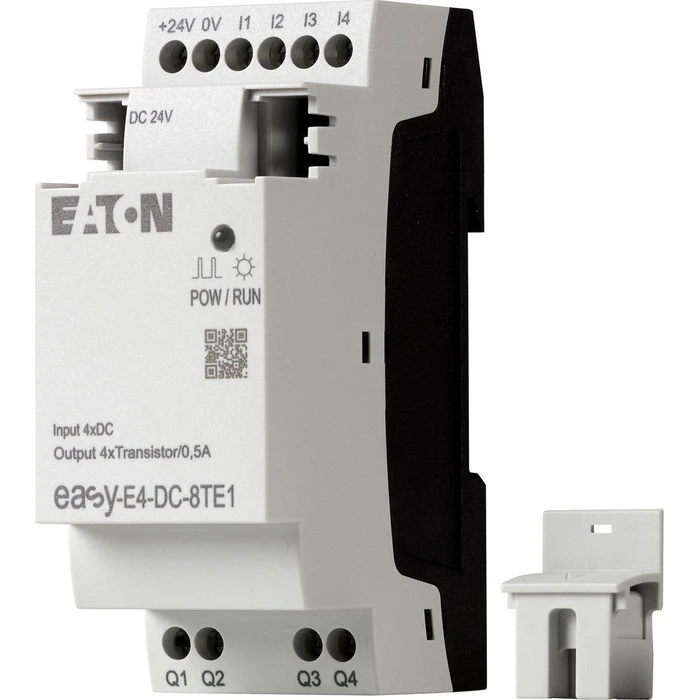 Eaton EASY‑E4‑DC‑8TE1 I/O Expansion Module 24 V DC 4DI 4DO