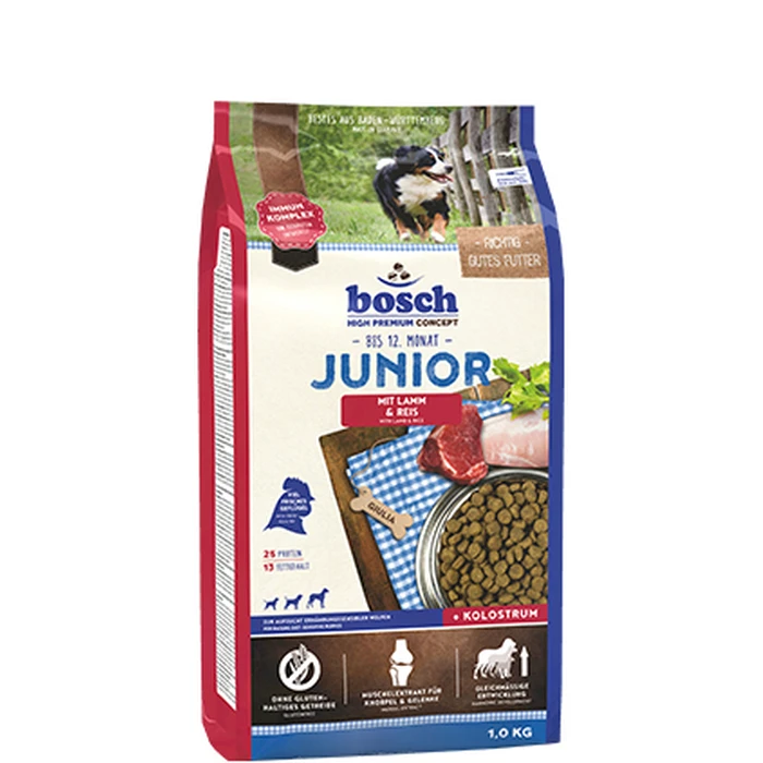 Ξηρά Τροφή Σκύλων Bosch 15030 Junior for puppies Lamb&Rice 3kg
