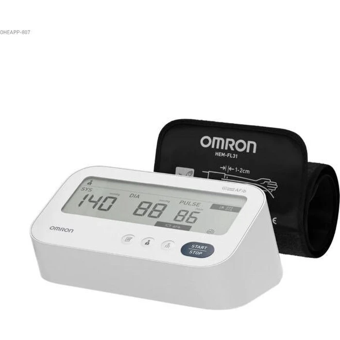 Omron M3 Comfort AFIB Blood Pressure Monitor HEM-7196-FLE (Upper Arm, Intelli Wrap Cuff 22–42 cm)