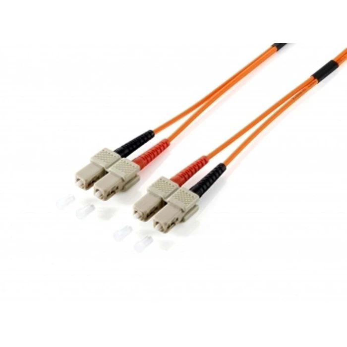 Equip Patchkabel SC->SC 20.00m Singlemode Duplex OS2, κίτρινο, Polybeutel