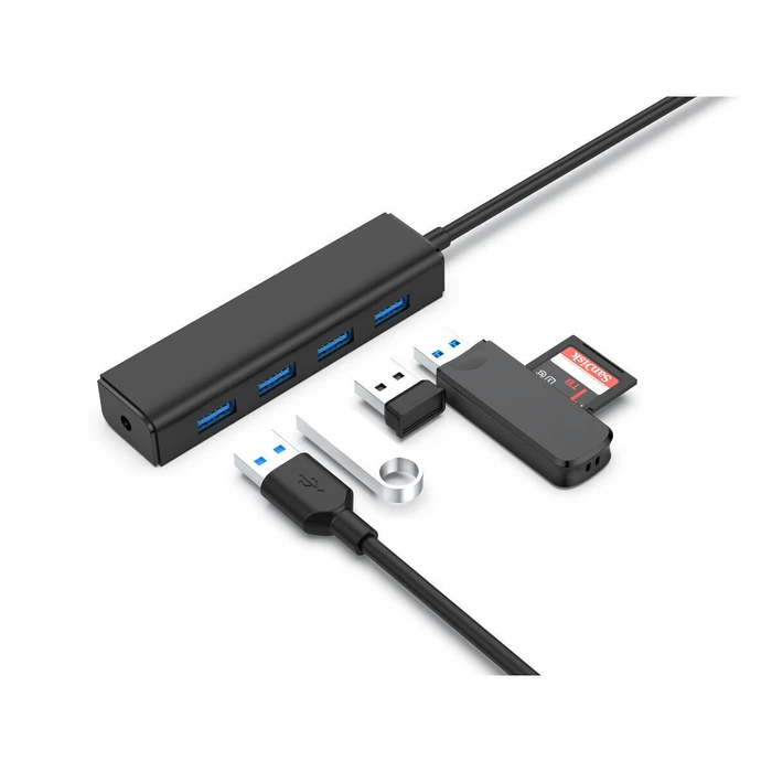 Conceptronic CTC4USB3 Hub 4 Θυρών USB 3.0 με σύνδεση USB-C
